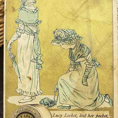 Advertisement card (J&P Coats)