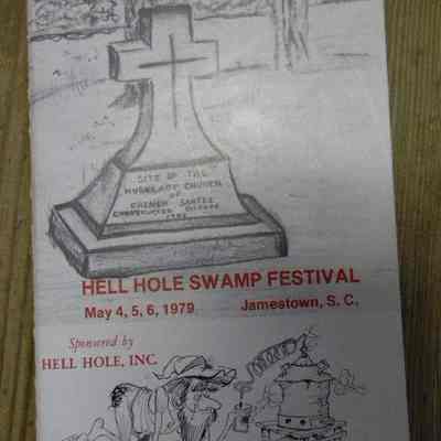 1979 Hell Hole Swamp Festival program