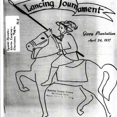 Lancing Tournament program, 1957