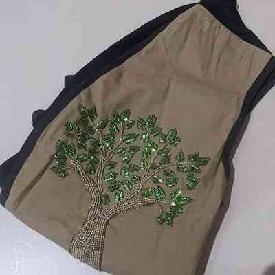 Beaded tree vest