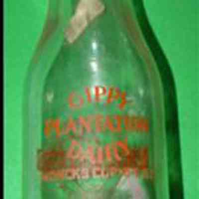 Gippy Plantation milk bottle