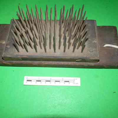 Flax hackle
