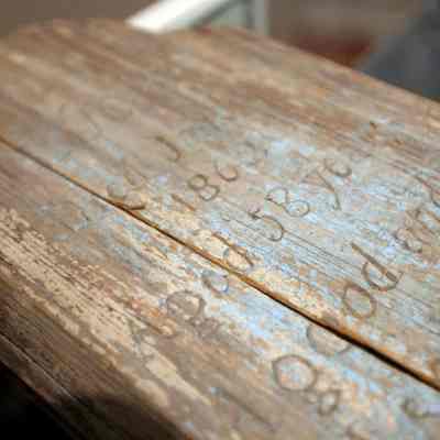 Cypress grave marker (Lucia)