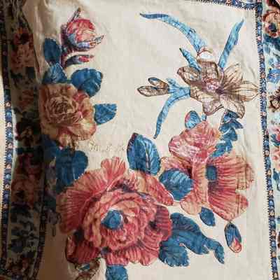embroidered initials HLH