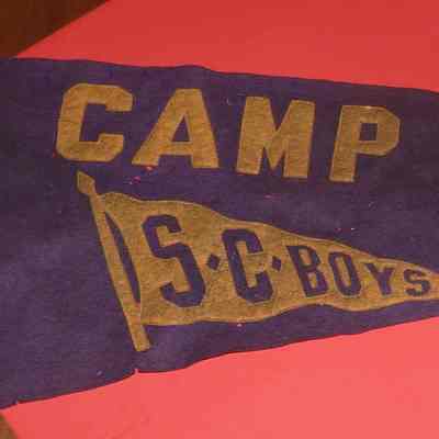 Camp Sevier pennant flag