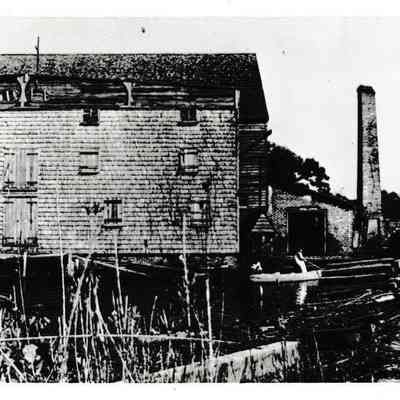 Abandoned rice mill