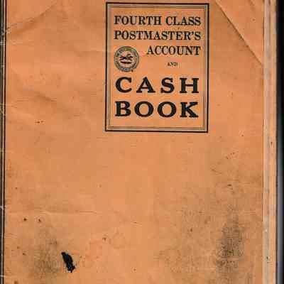 Postmaster's Account and Cash Book, 1950-1951