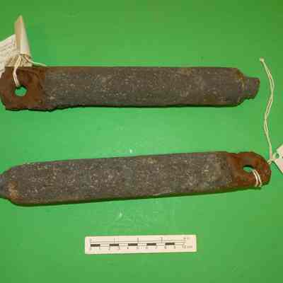 Sash weights from Crowfield Plantation