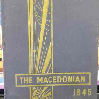 Macedonia High Yearbook - 1945