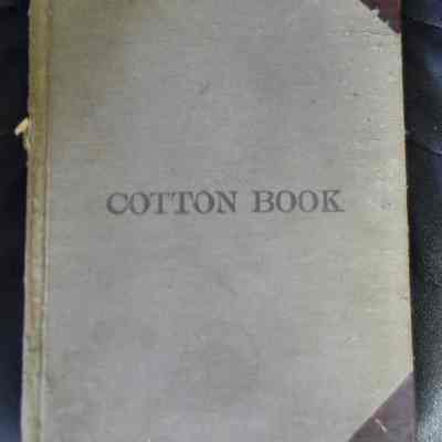 1923-1933 Bradwell Store ledger/"Cotton Book"