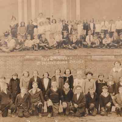 St. Stephen's Graded School class pictures (x2)