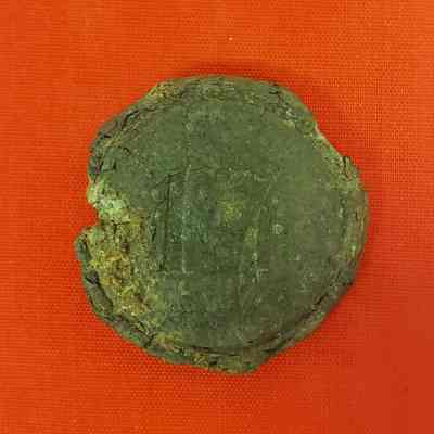 Pewter button, 17th Regt. of Foot