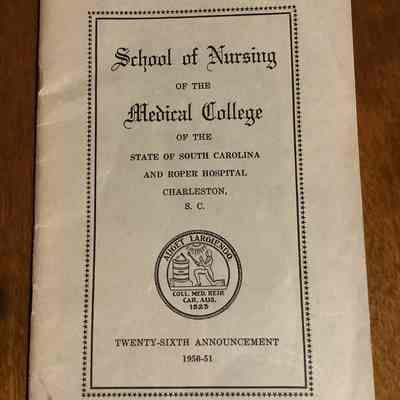 School of Nursing of the Medical College of the State of South Carolina and Roper Hospital