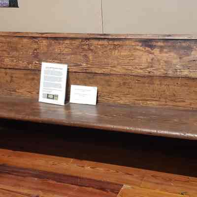 Church Pew from Eccles Church