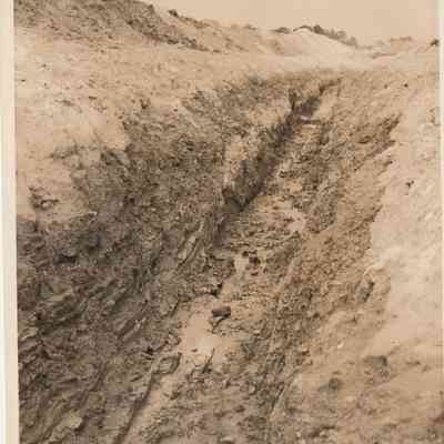 Muddy ditch of Santee Cooper project