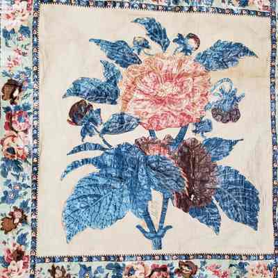 embroidered initials MEG