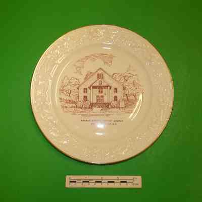Moncks Corner Baptist Church commemorative plate