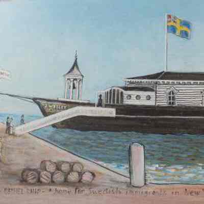 The Bethel Ship - A Home for Swedish Immigrants in New York On Their Way to Chicago During the 1840's