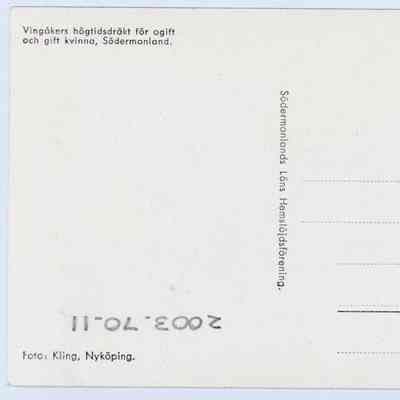 2003.70.11_back: Copyright: Swedish American Museum; Origformat: Print-Photographic; Resolution: 800ppi
