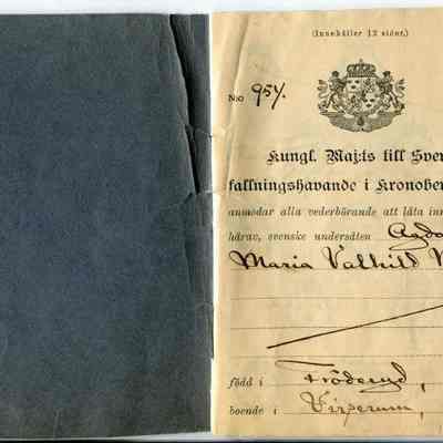 1993.22.1_page1: Copyright: Swedish American Museum; Origformat: Print-Photographic