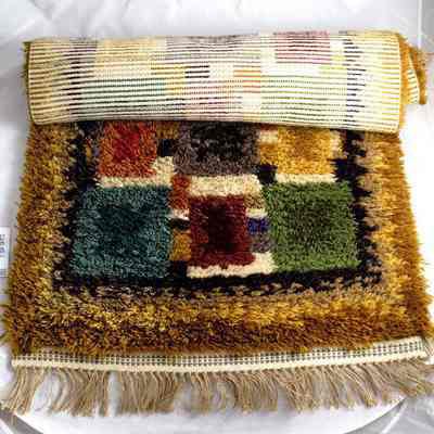 Handmade Rya rug